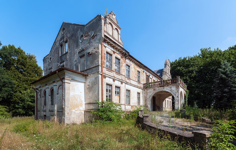  - Palast in Dalborowice, Niederschlesien