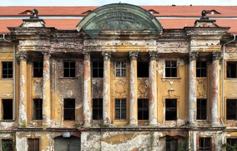 Żary, Zamkowa - Schloss in Sorau (Żary) - Kolossalordnung