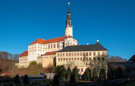 Weesenstein, Am Schlosspark - Schloss Weesenstein, Sachsen