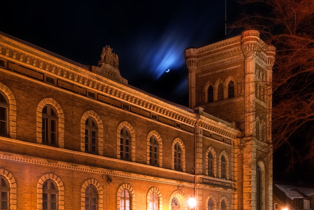 Herzogliches Verwaltungsgebäude und früheres Rathaus in Dargun, Dargun