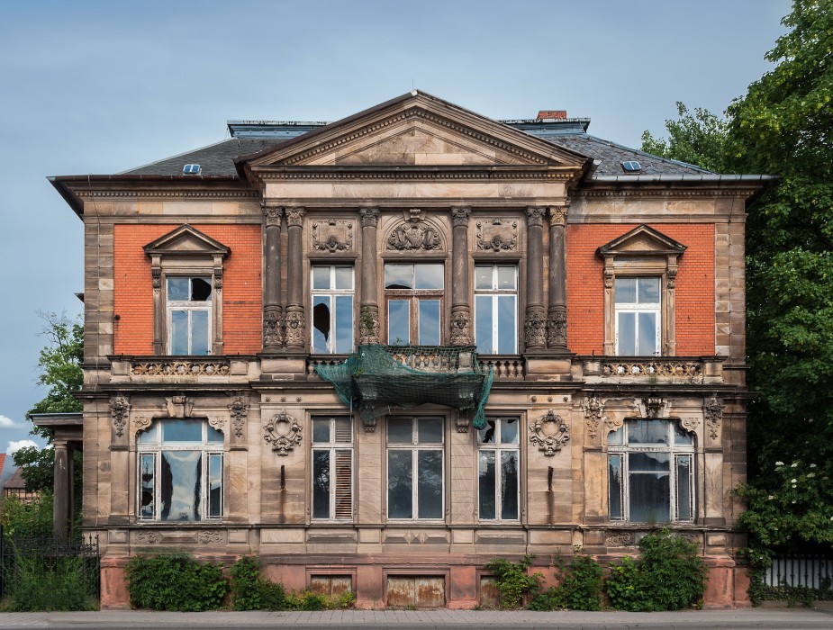 Wohnhaus des Fabrikanten Ernst Claes (Claes & Flentje Feinmechanik) in Mühlhausen/Thüringen, Mühlhausen/Thüringen