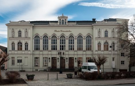 Crimmitschau, Markt - Theater in Crimmitschau