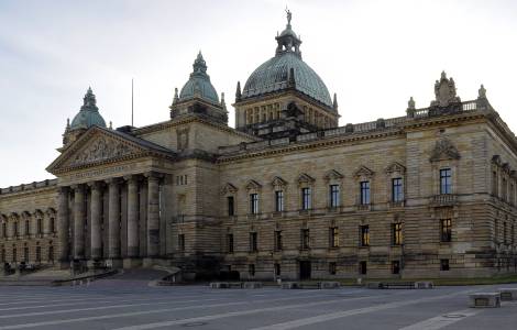 Leipzig, Simsonplatz - Bundesverwaltungsgericht Leipzig